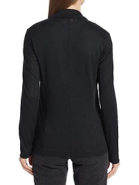 Stretch Linen Blazer