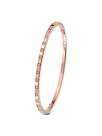 Ice Cube 18K Rose Gold & Diamond Bracelet