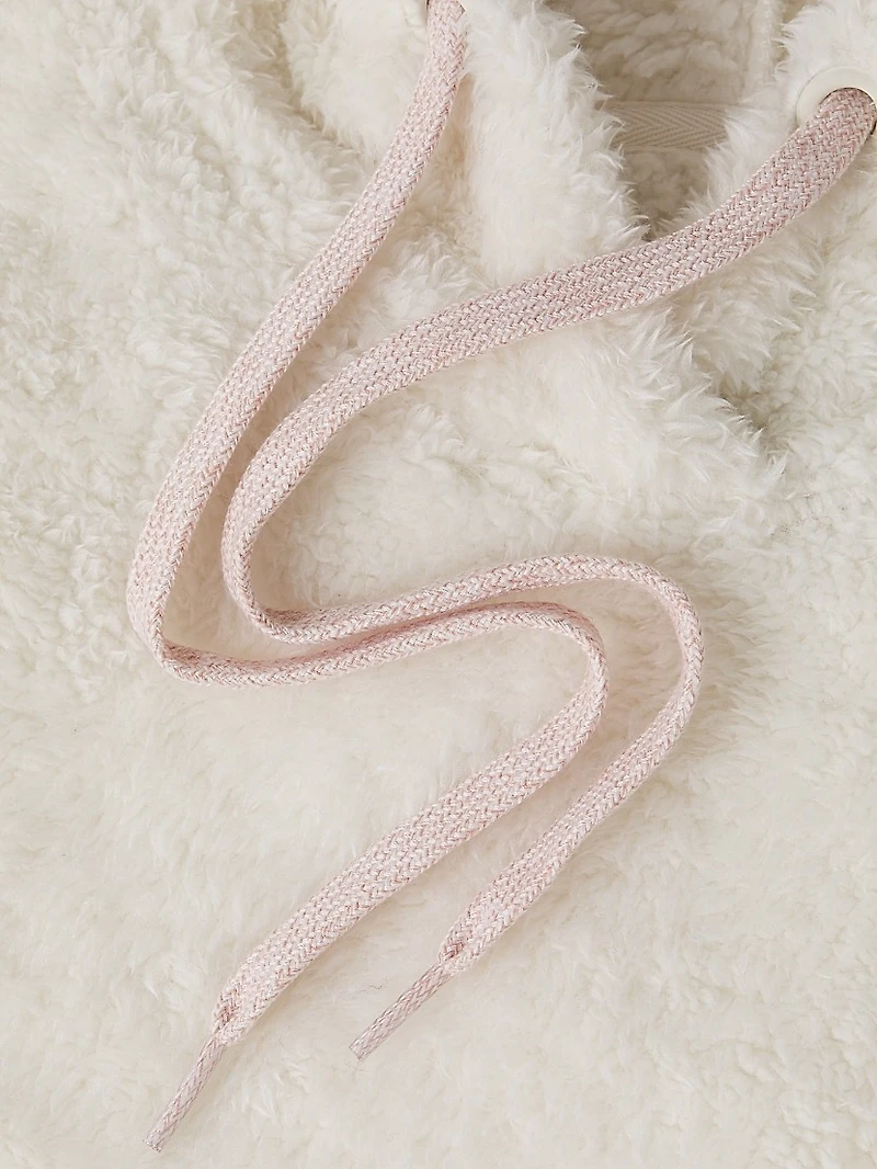 Loyra Faux Shearling Hoodie