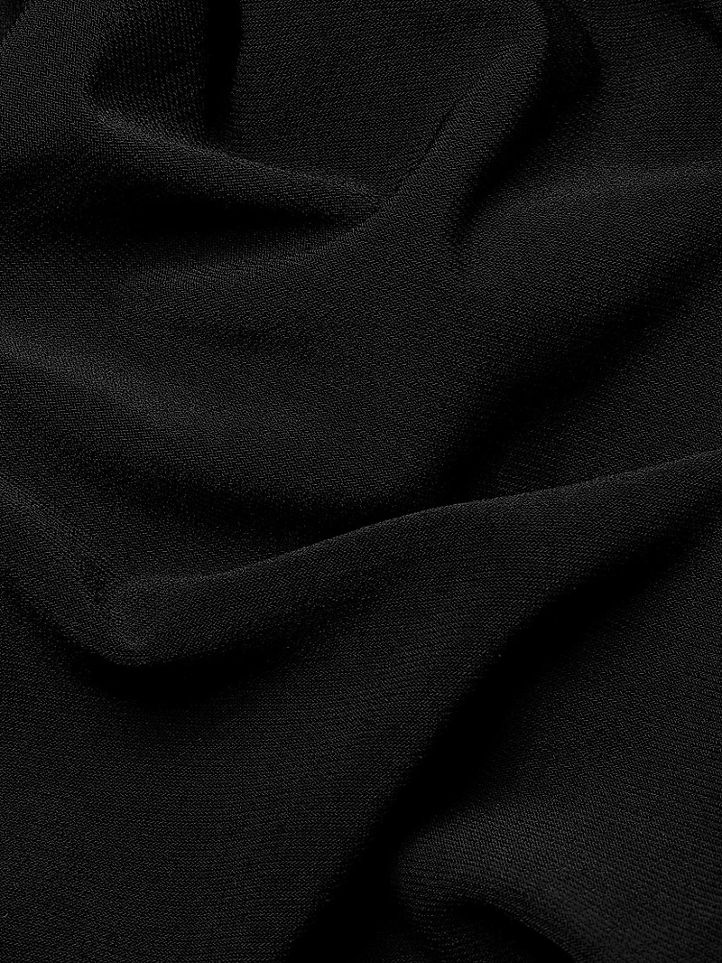 Drop Shoulder Jersey Dress