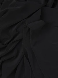 Asymmetric Drop-Shoulder Wide-Leg Jumpsuit