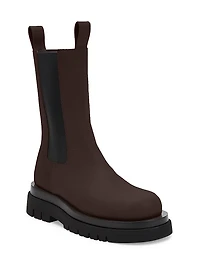 Lug Leather Boots