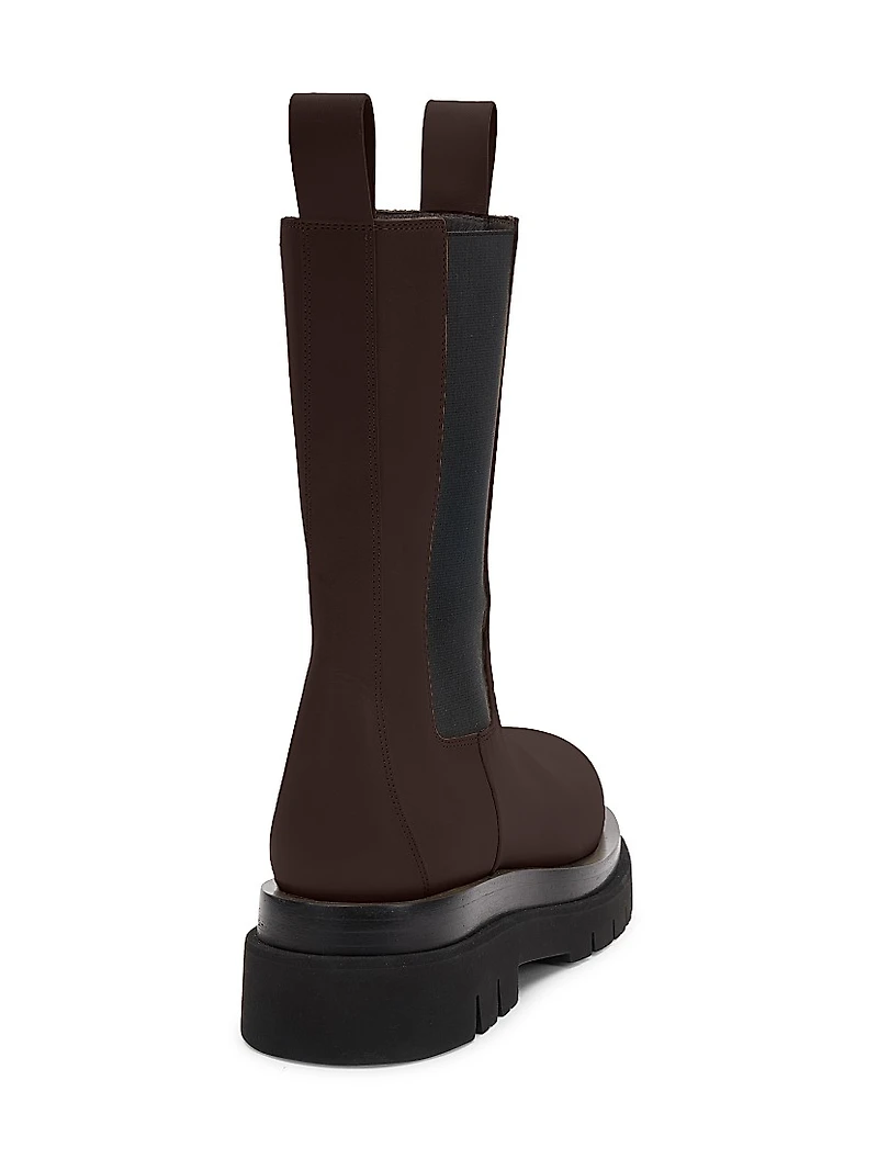 Lug Leather Boots