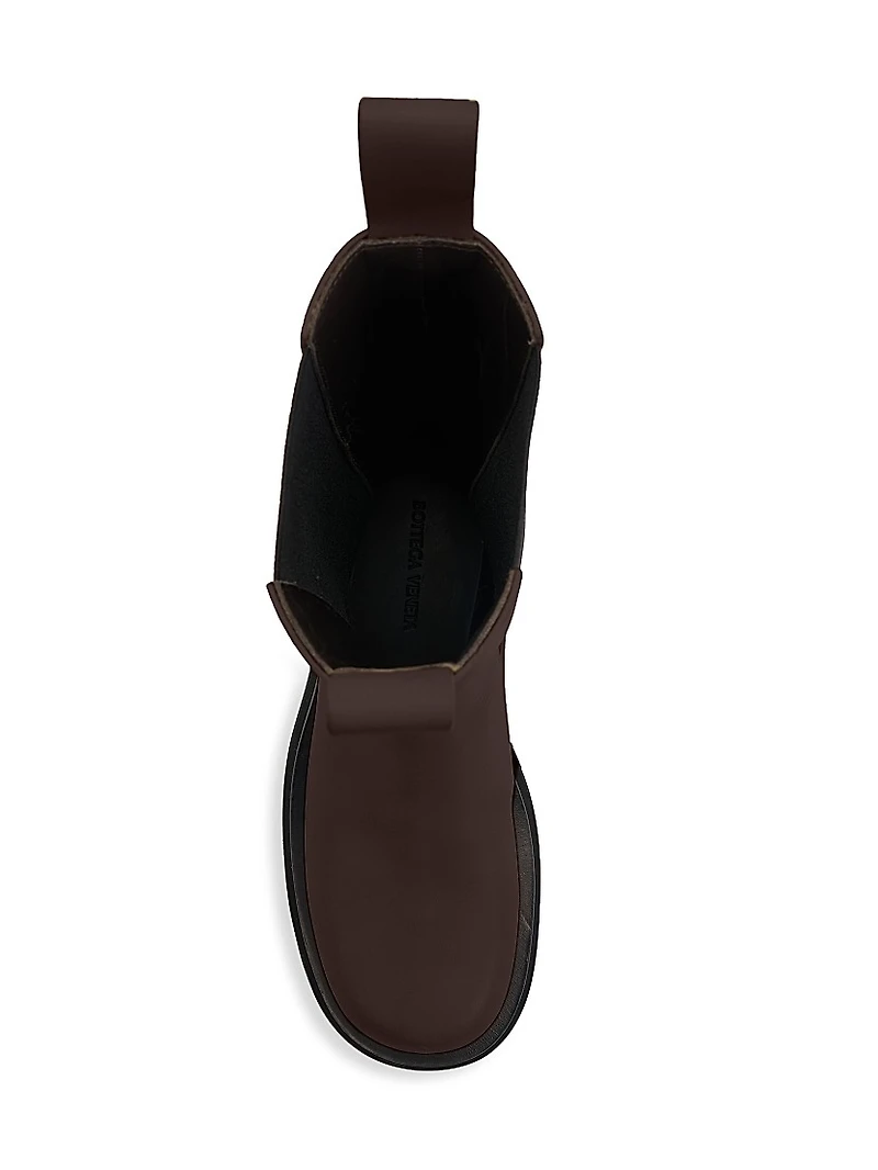 Lug Leather Boots