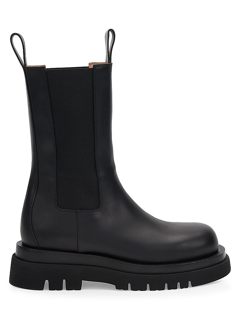 Lug Leather Boots