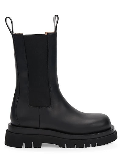 Lug Leather Boots