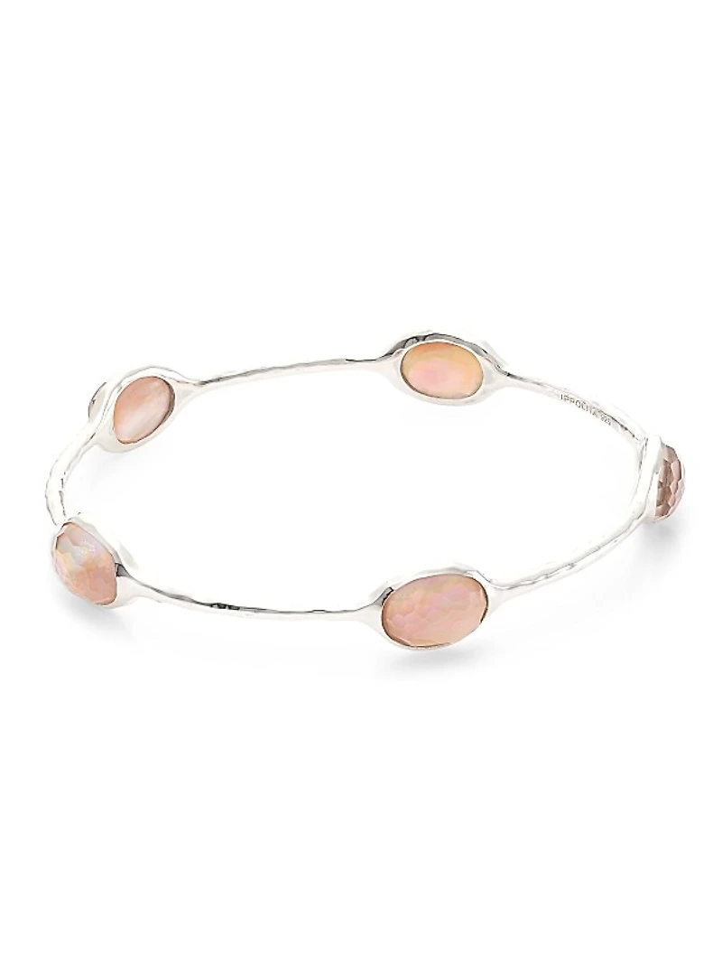 925 Rock Candy® In Brown Shell Doublet Bangle