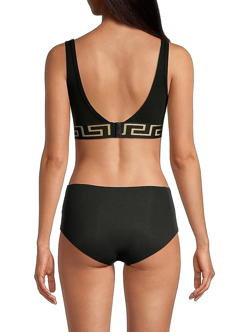 Greca Border Bralette