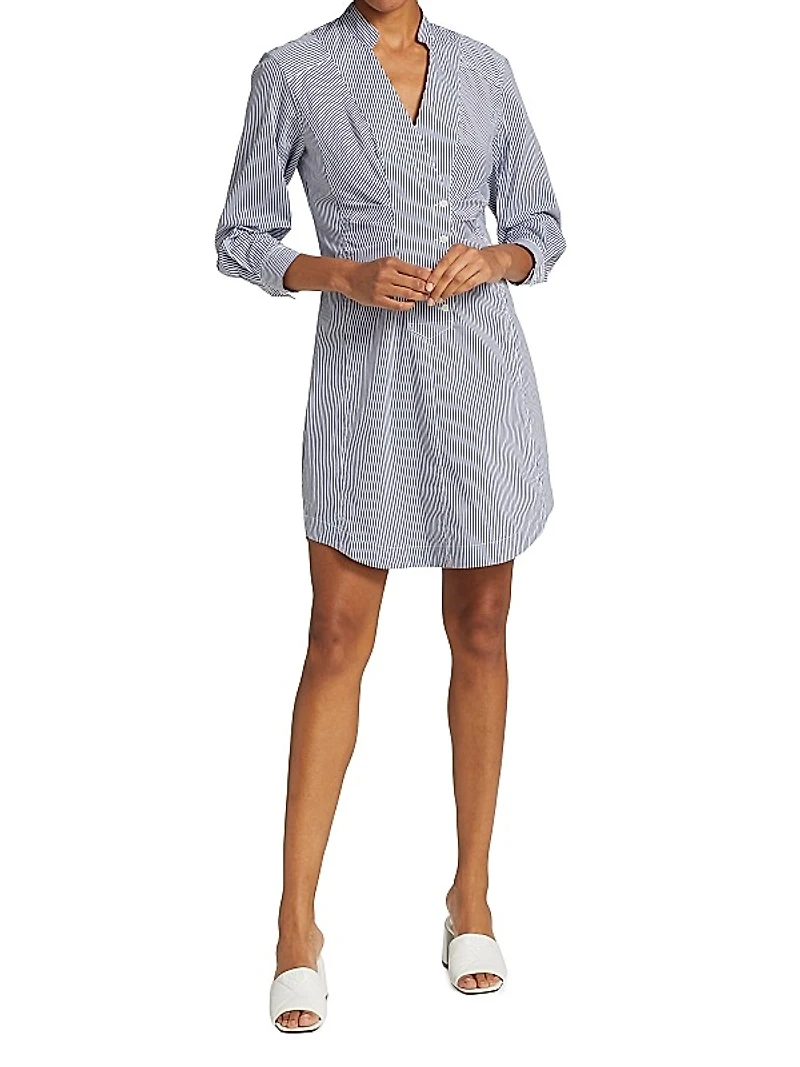 Beverly Stripe Shirtdress