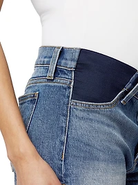 The Ozzie Frayed Maternity Shorts