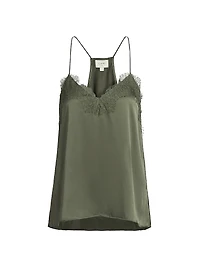 Racer Silk Camisole