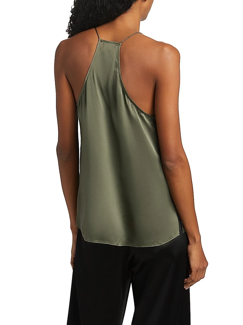 Racer Silk Camisole