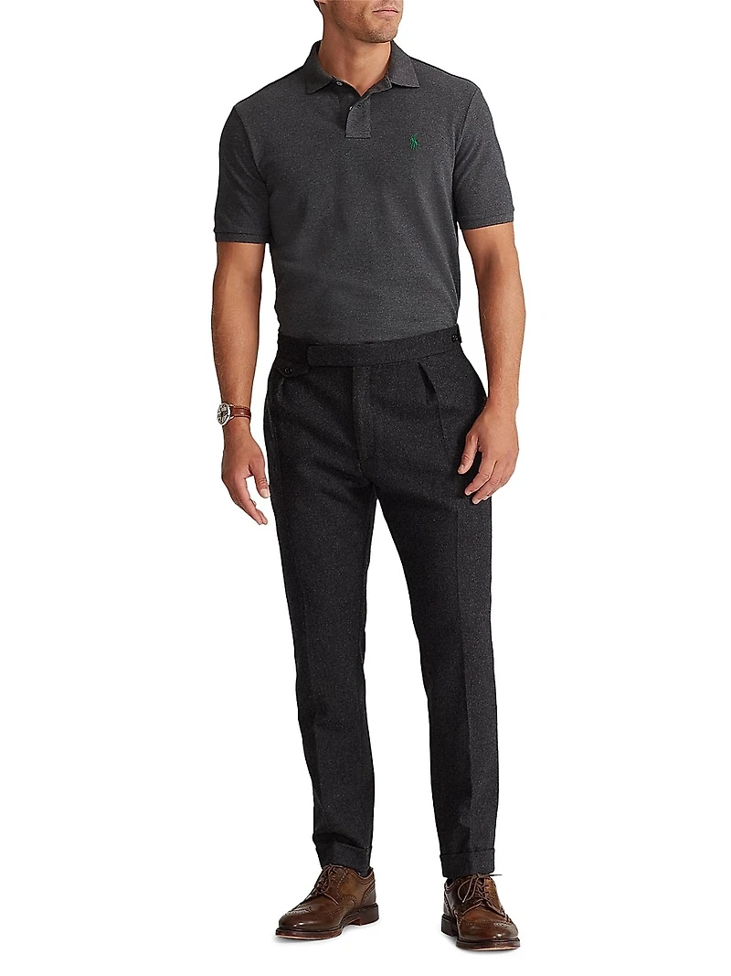 Mesh Classic-Fit Polo Shirt