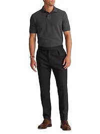 Mesh Classic-Fit Polo Shirt