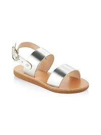 Little Girl's & Clio Soft Leather Sandals