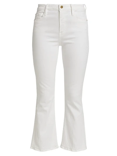Le Crop Stretch Mini Boot-Cut Jeans