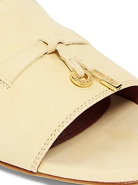 Summer Charms Suede Slides