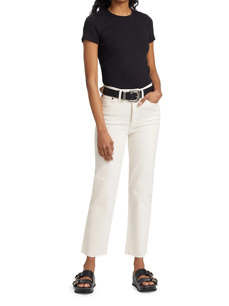 70s Stove Pipe Straight Jeans