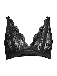Karma Scalloped Lace Triangle Bra