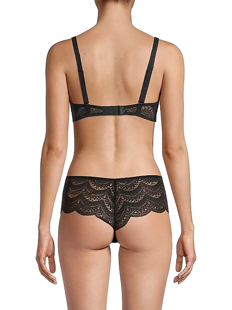 Karma Scalloped Lace Triangle Bra
