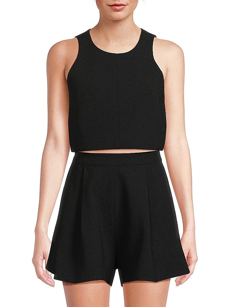 Black Halo x Laurel Berman Sanibel Two-Piece Romper