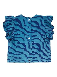 Baby Girl's & Little Tolu 2-Piece Cotton Top Shorts Set