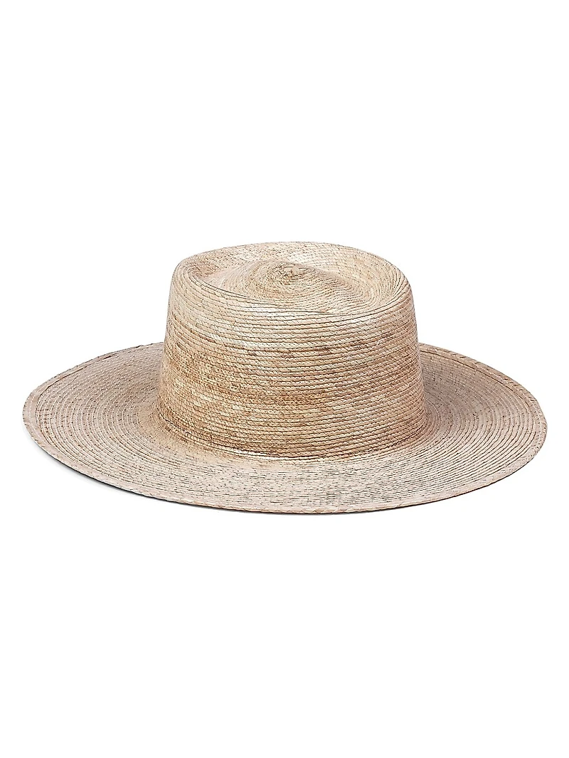 Palma Woven Boater Hat