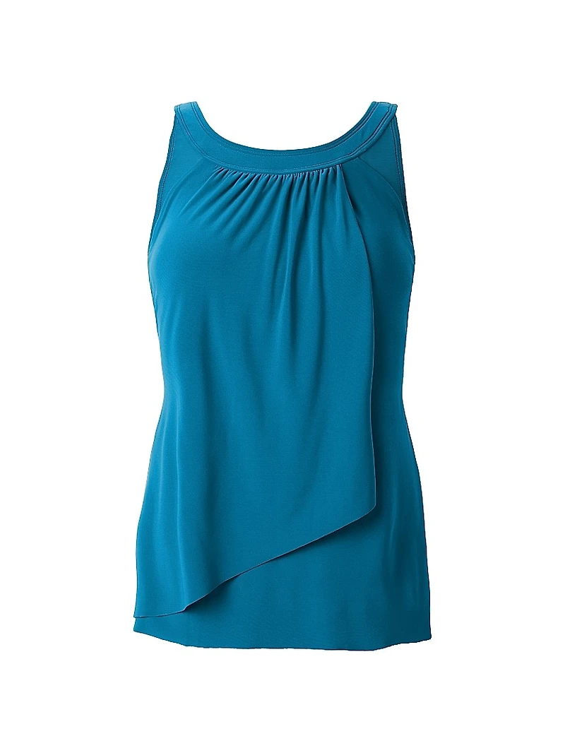 Plus Illusionists Ursula Tankini Top