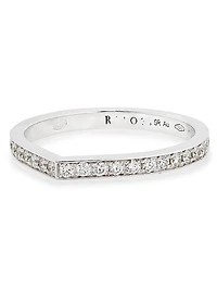 Antifer 18K White Gold & Diamond Ring