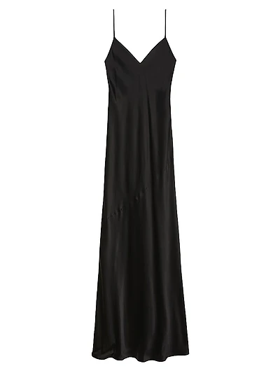 Serita Silk Slip Maxi Dress