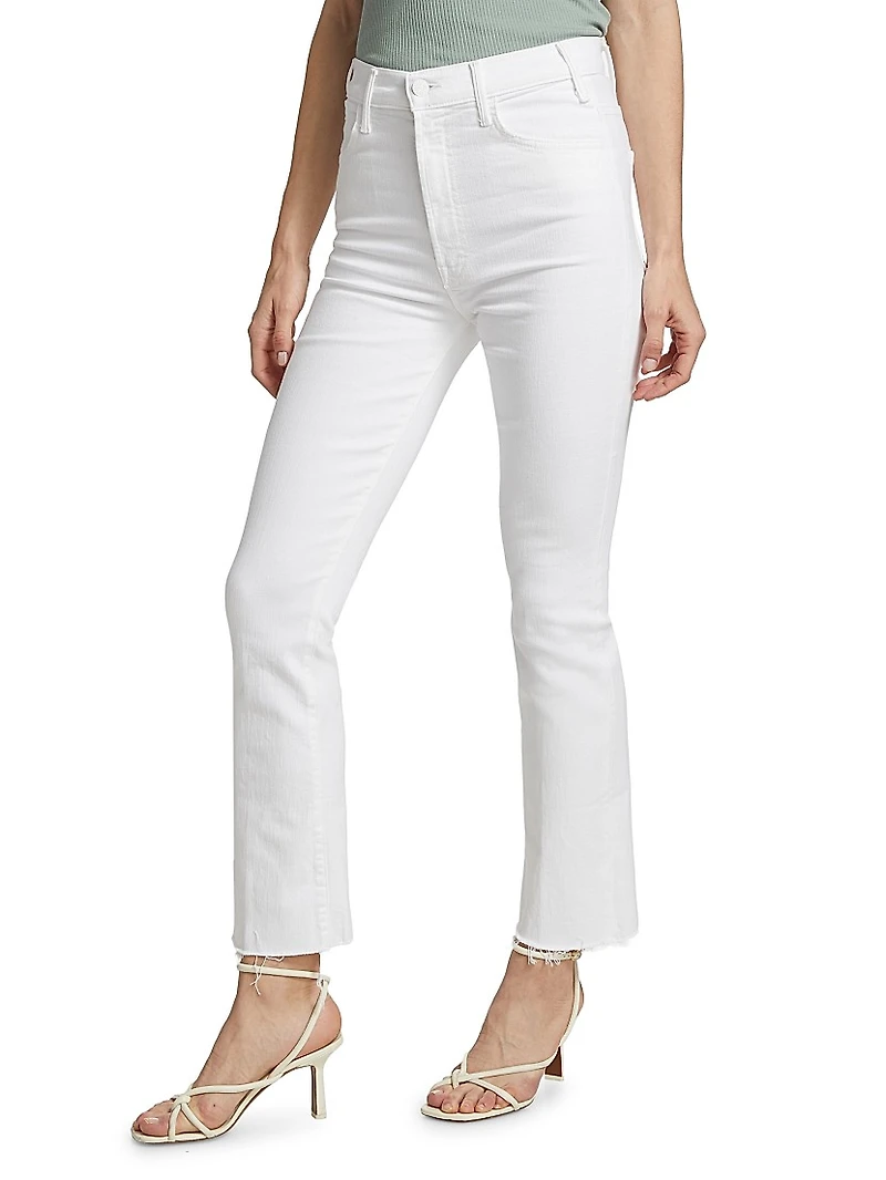 The Hustler Ankle Frayed Jeans