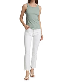 The Hustler Ankle Frayed Jeans