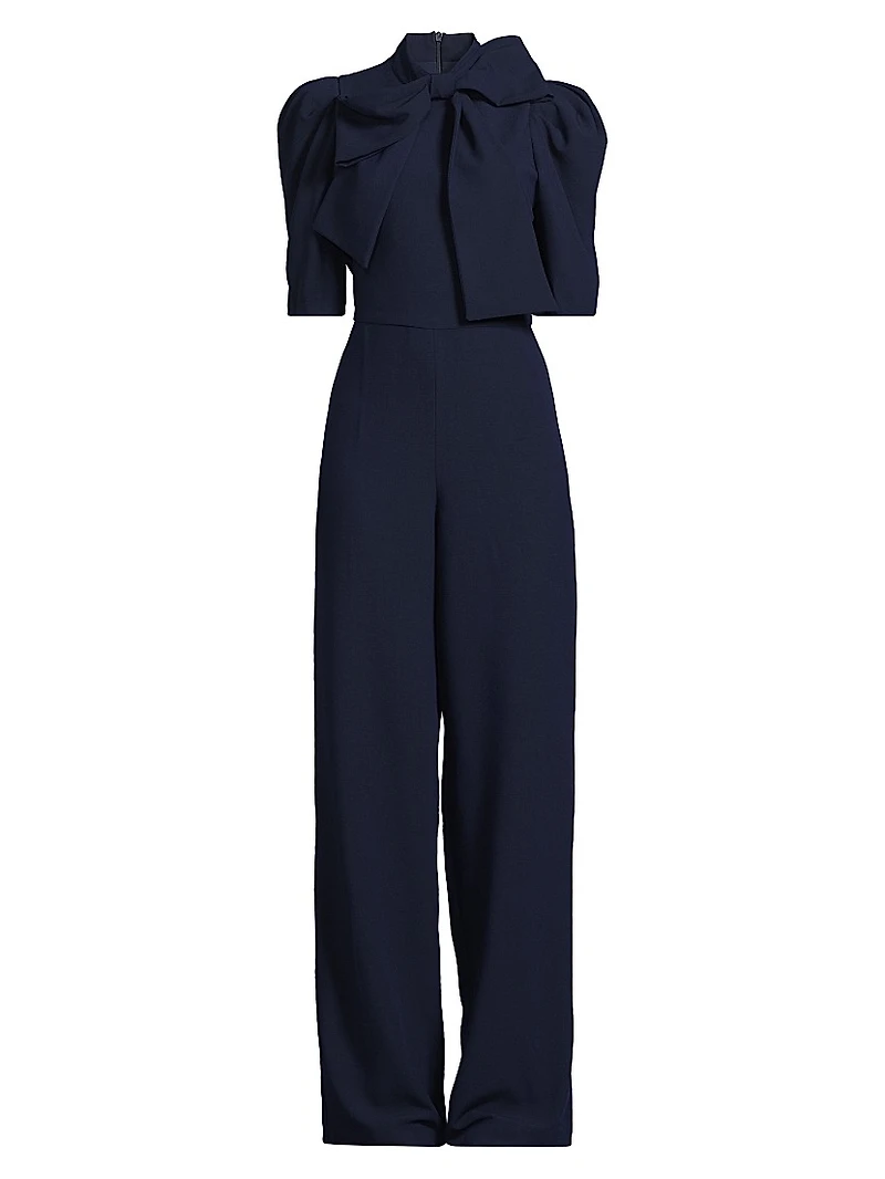 Ara Crepe Tailored Jumpsuit