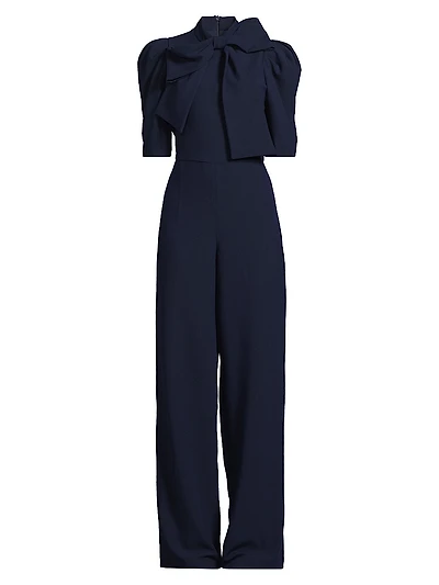 Ara Crepe Tailored Jumpsuit