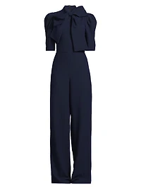 Ara Crepe Tailored Jumpsuit