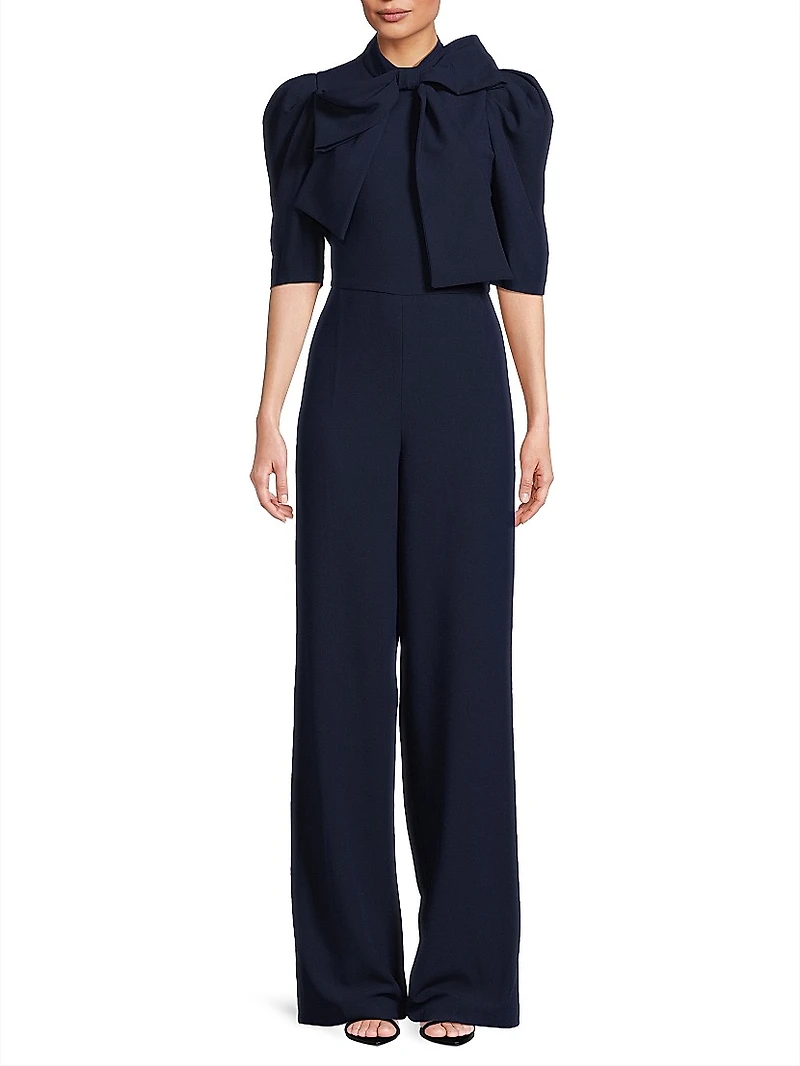 Ara Crepe Tailored Jumpsuit