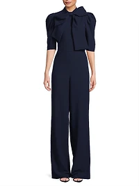 Ara Crepe Tailored Jumpsuit