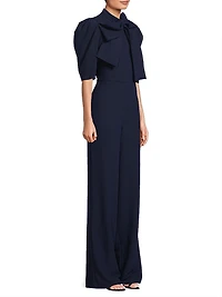 Ara Crepe Tailored Jumpsuit