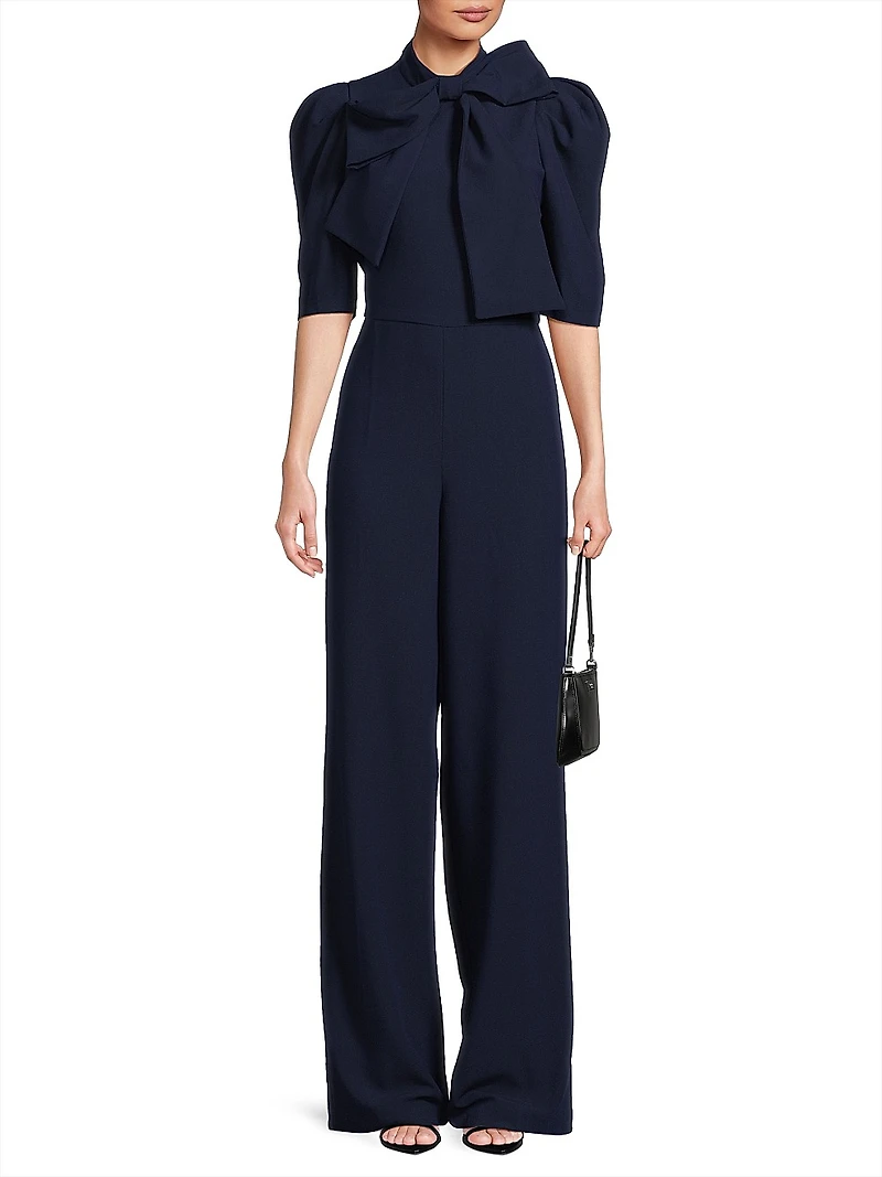 Ara Crepe Tailored Jumpsuit
