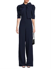 Ara Crepe Tailored Jumpsuit