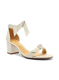 Clarita Block Leather Sandals