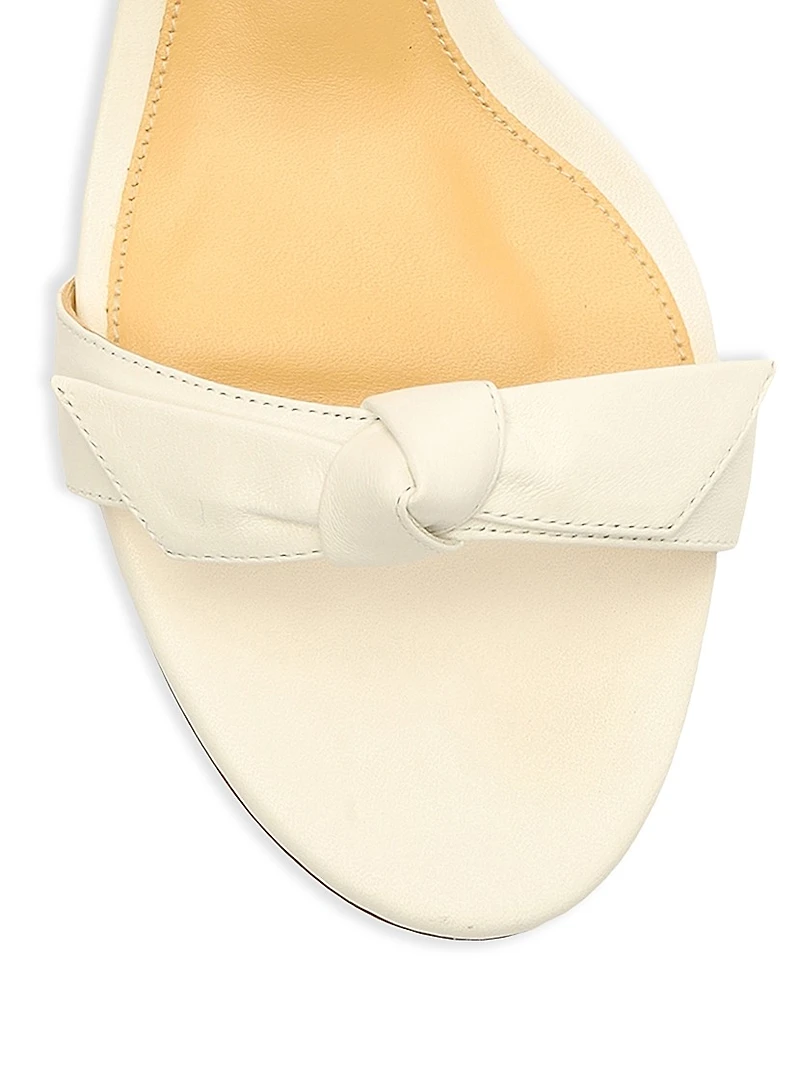 Clarita Leather Ankle-Strap Sandals