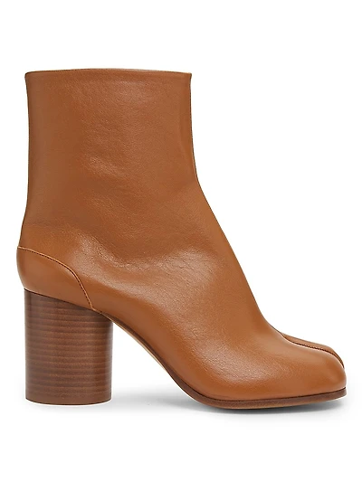 Tabi Leather Ankle Boots