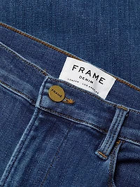 Le High Straight Cropped Jeans
