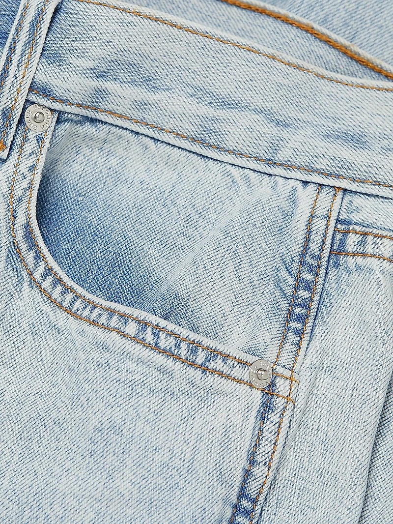 Taylor High-Rise Stretch Wide-Leg Jeans