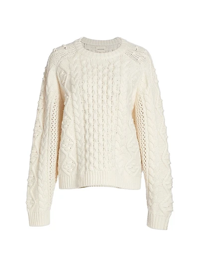 Wool-Blend Oversized Sweater