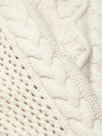 Wool-Blend Oversized Sweater