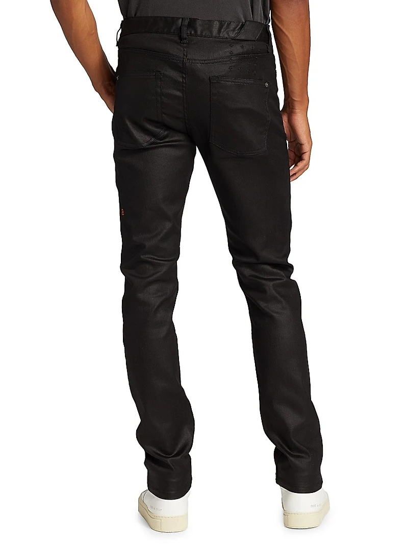 Dr3amstate D-Chitch Wax Slim Jeans
