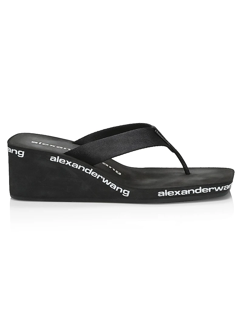 AW Thong Wedge Mules