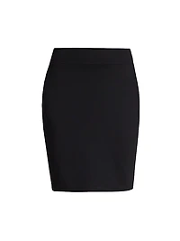 Straight Stretch A-Line Skirt